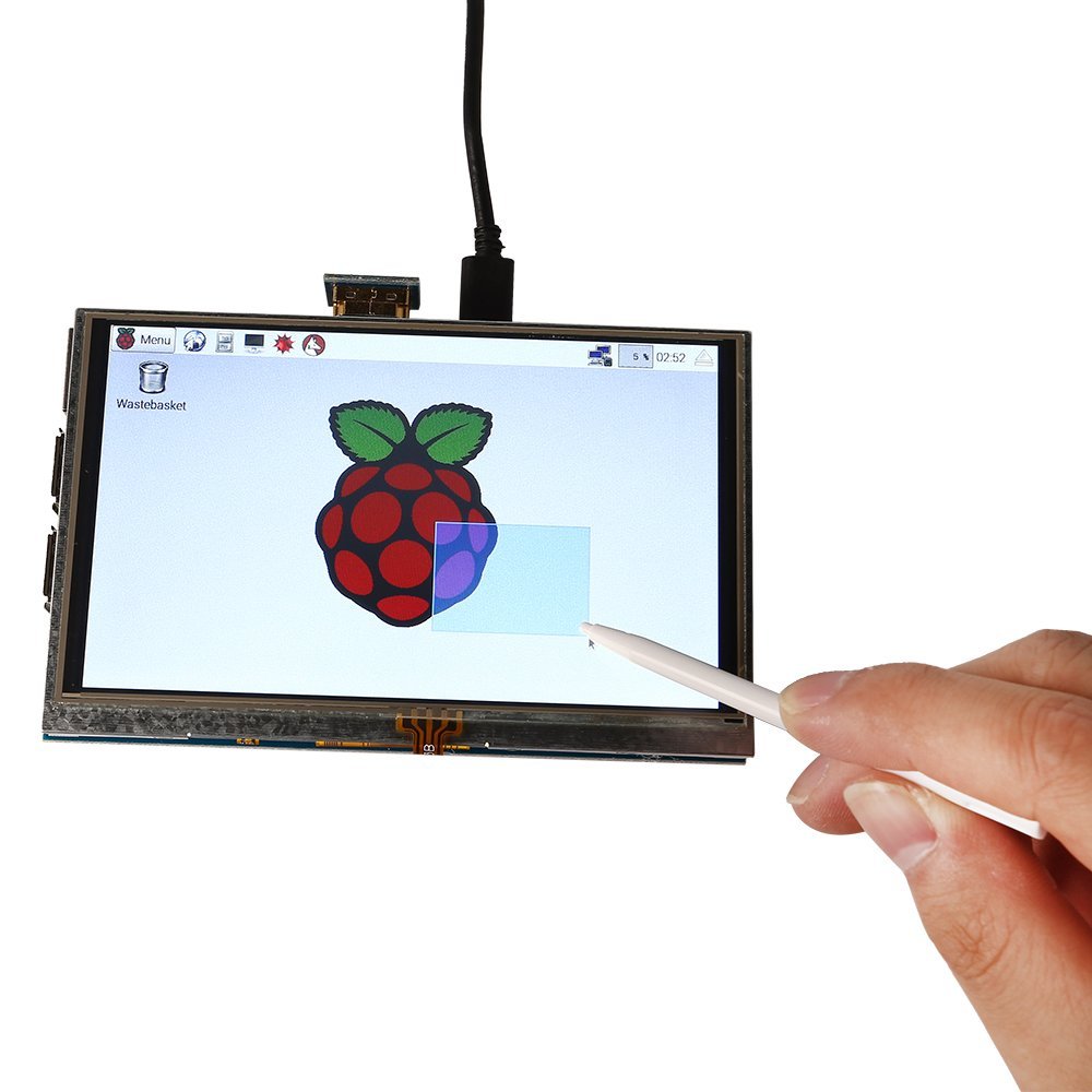 5インチ800x480 HDMI LCDタッチ•ディスプレイ、ラズベリー•パイ用-03