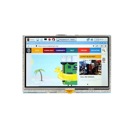 5インチ800x480 HDMI LCDタッチ•ディスプレイ、ラズベリー•パイ用-01