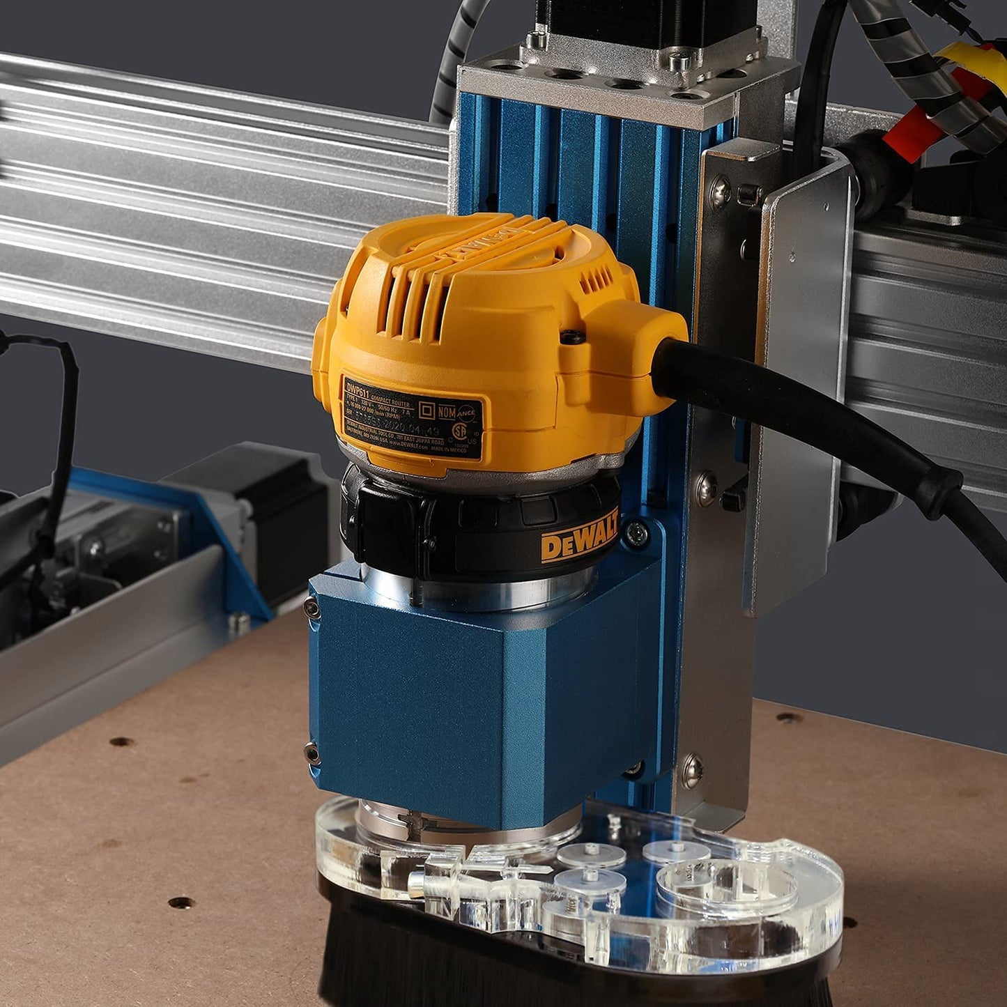 [discontinued] Genmitsu CNC ダストシュー 69mmスピンドル・アクリルカバー・クリーナー