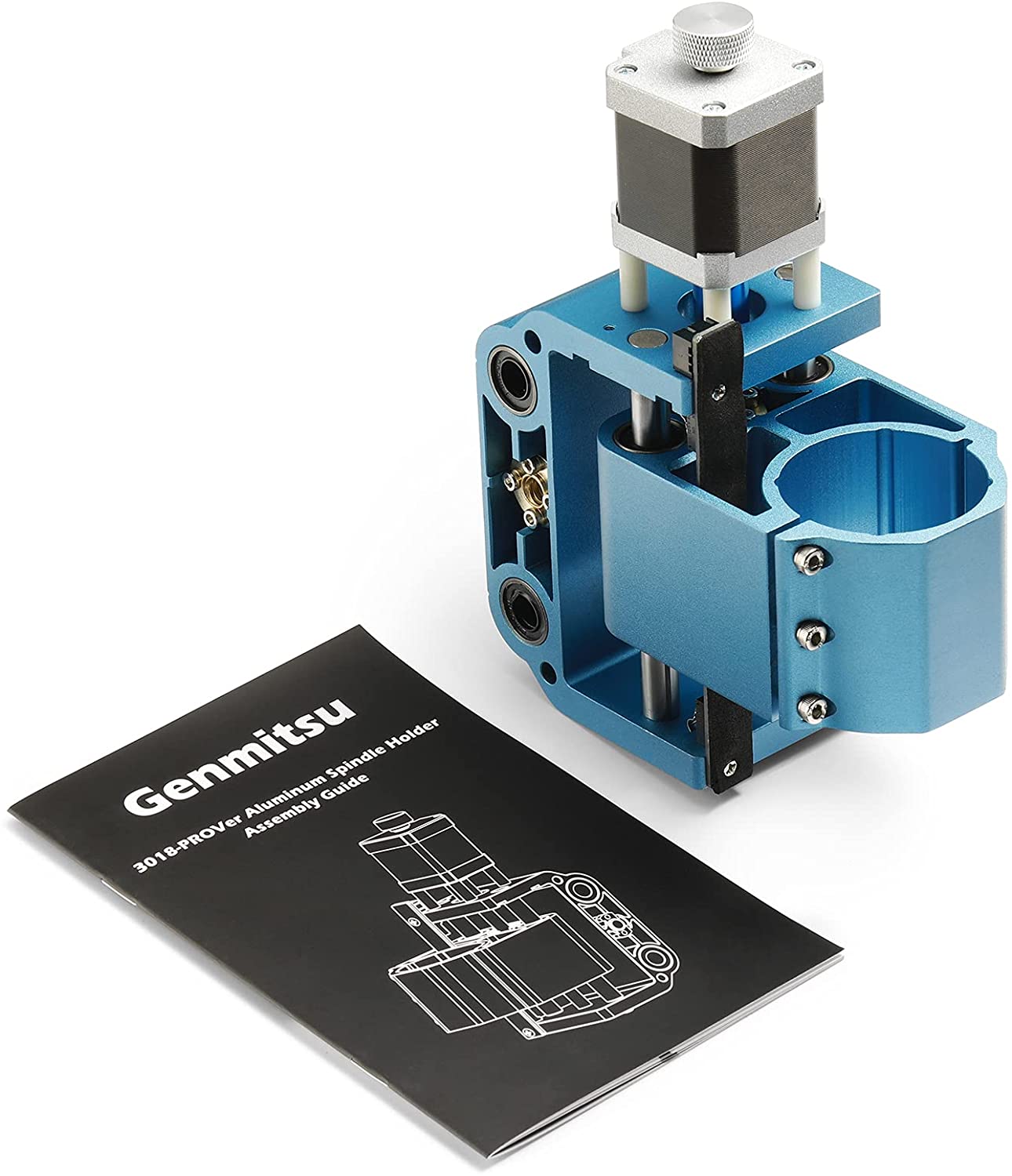 Genmitsu アルミ Z軸 スピンドルモーター マウント  300-500W スピンドルホルダー