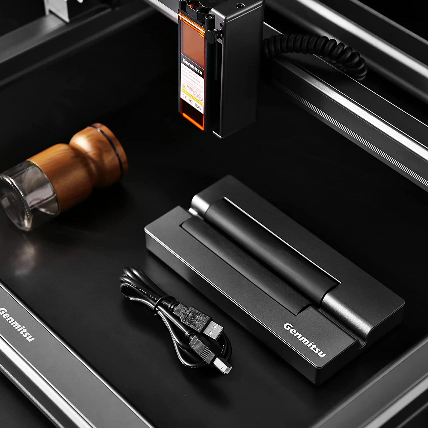 新品未使用✨Genmitsu LC-40 回転ローラー Genmitsu Jinsoku Laser Rotary for Laser Engraver Laser