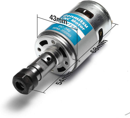 Genmitsu GS-775M 20000RPM CNC スピンドルモーター