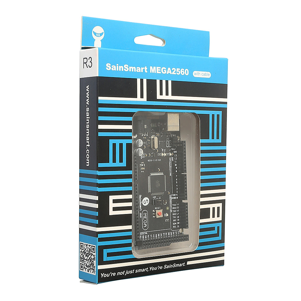 Mega 2560 R3 ATmega2560-16AU、Arduino互換 – SainSmart Japan