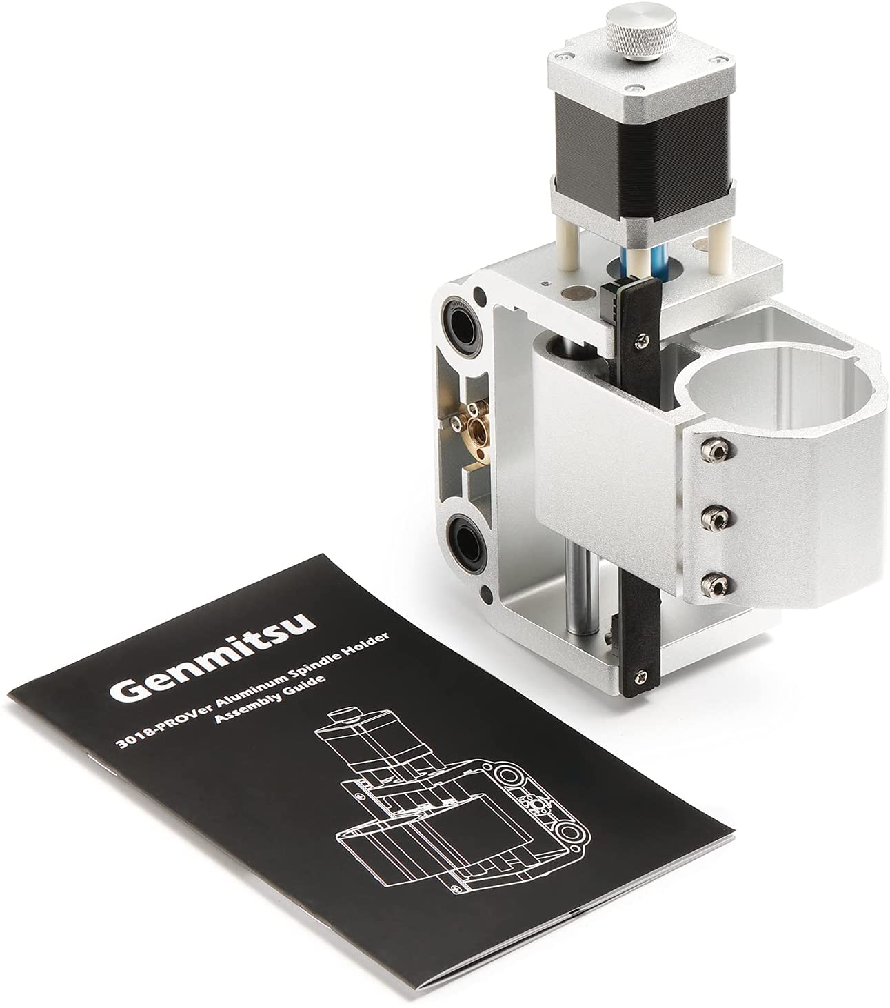 Genmitsu アルミ Z軸 スピンドルモーター マウント  300-500W スピンドルホルダー