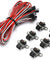 Genmitsu 6PCS マイクロ リミット スイッチ 1M 3 Pin ケーブル付き 3018-PROVer用